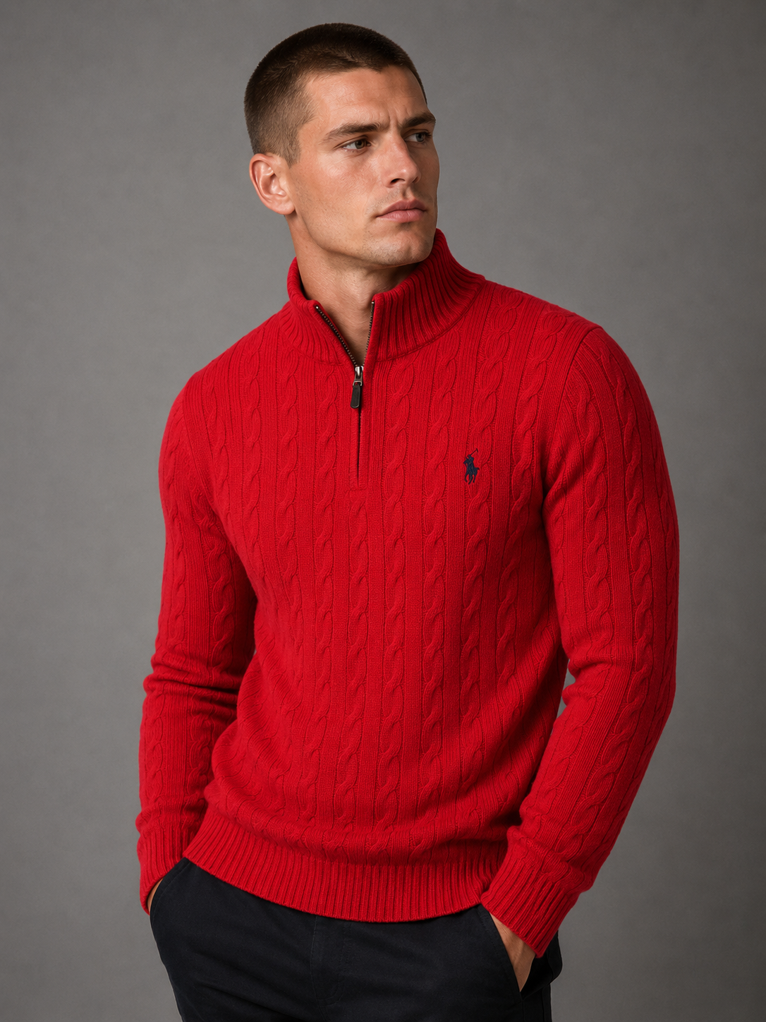 Suéter masculino premium de tricô Urban Vintage