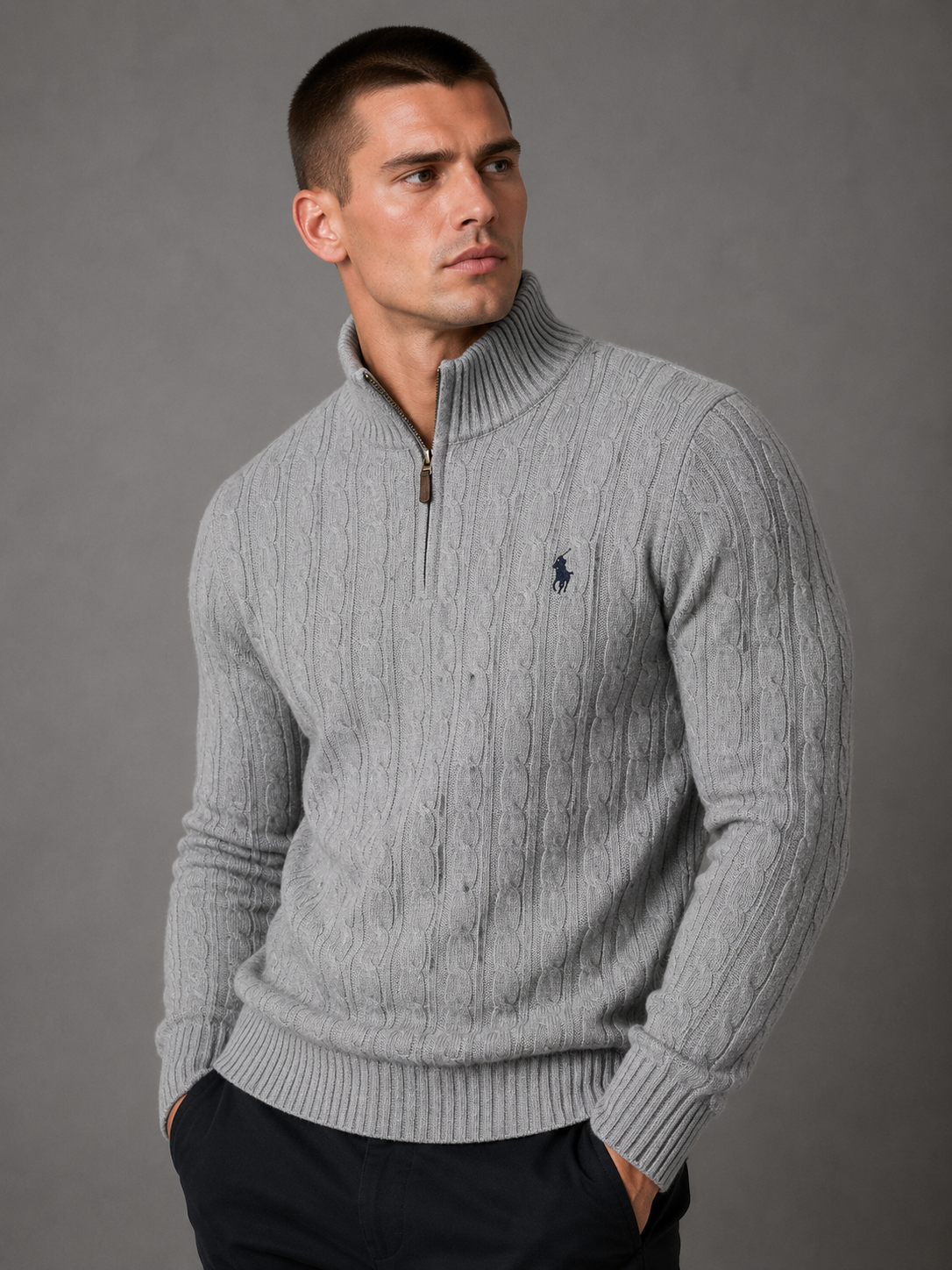 Suéter masculino premium de tricô Urban Vintage