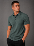Camisa Polo Masculina Business Casual Premium Manga Curta