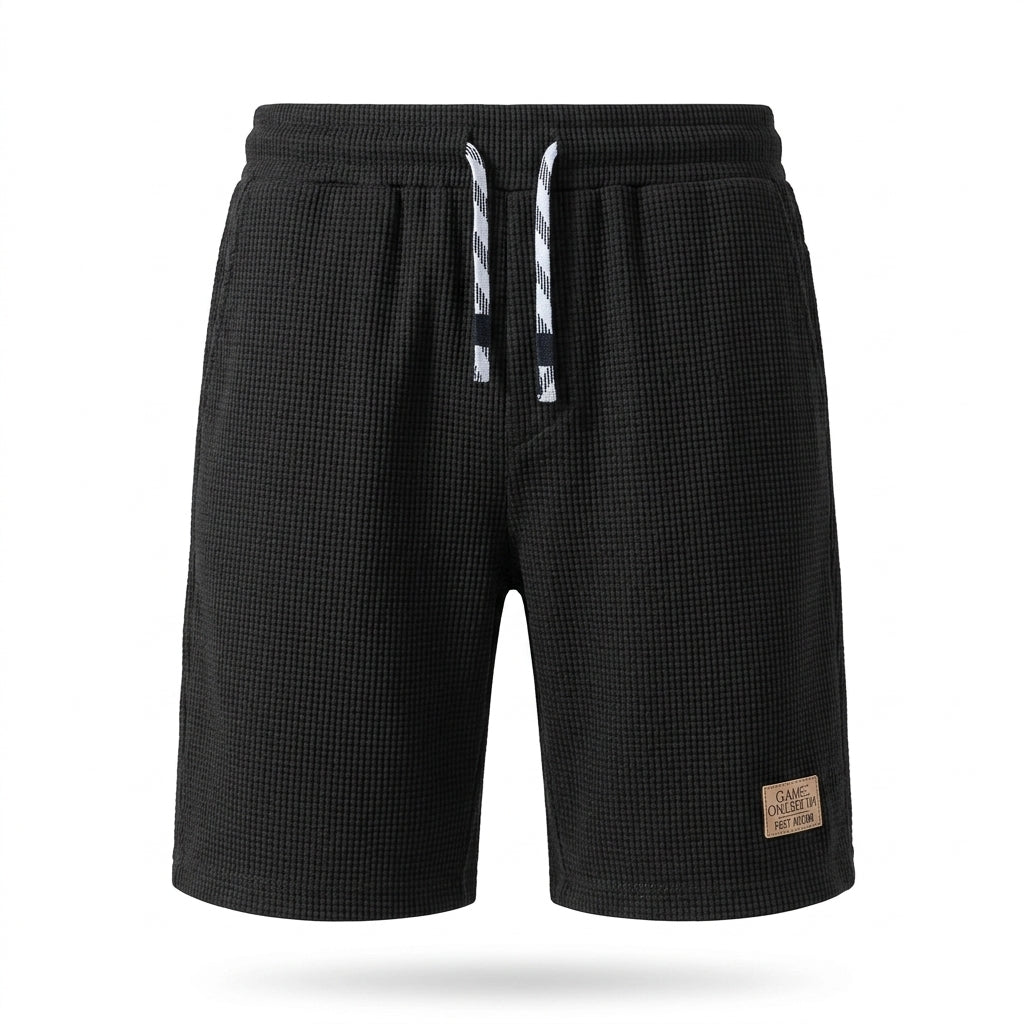 Bermuda Masculina Casual Texturizada Respirável
