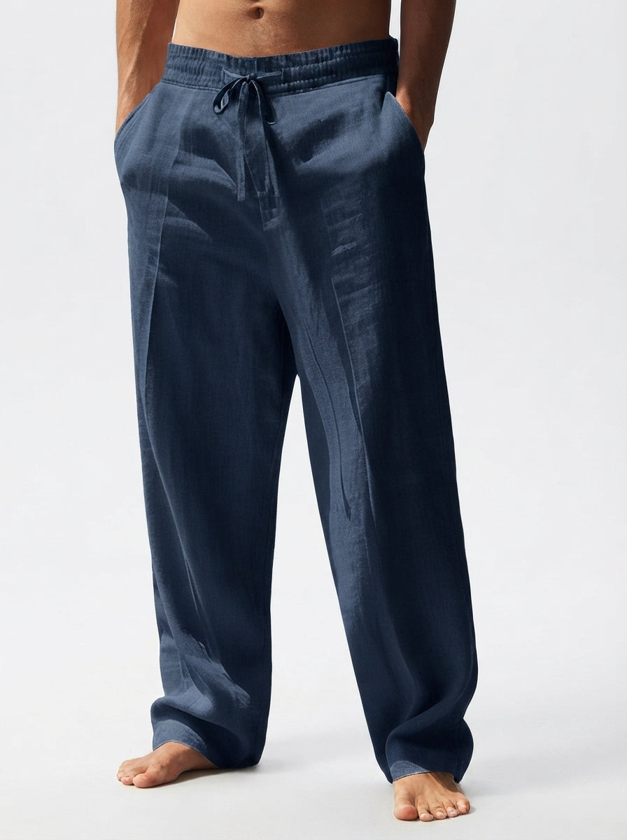Calça Masculina Linho Premium Casual Resort