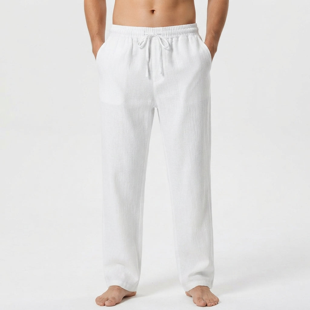 Calça Masculina Linho Premium Casual Resort
