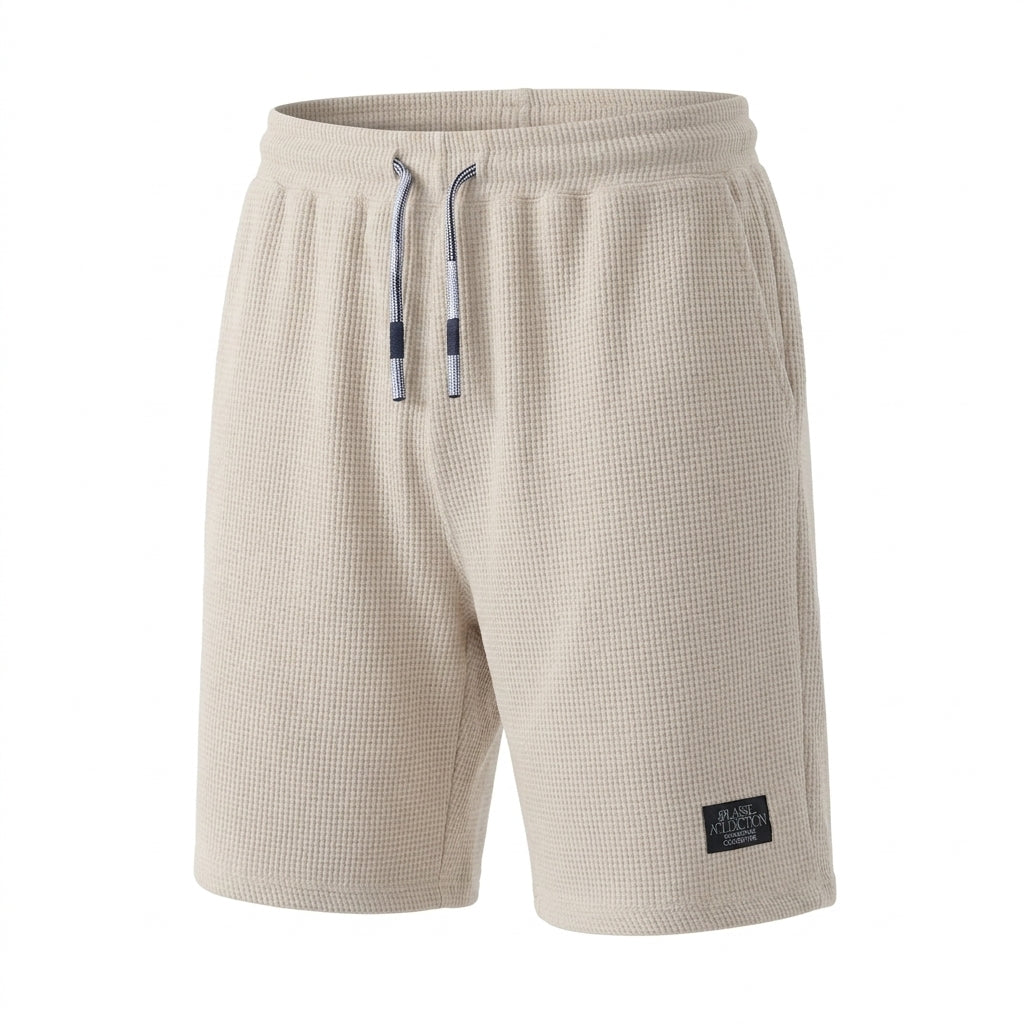 Bermuda Masculina Casual Texturizada Respirável